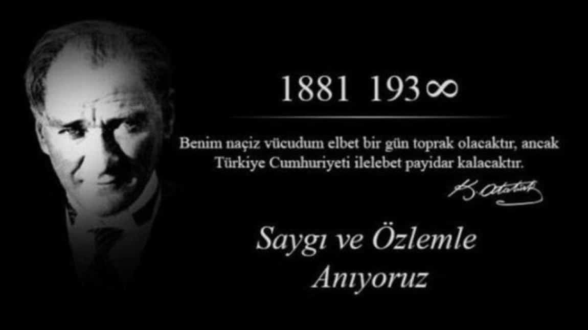 Atatürk'ü Anma  Günü ve Haftası 